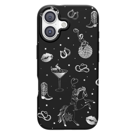 Disco Cowgirl iPhone Case iPhone 16 Pro