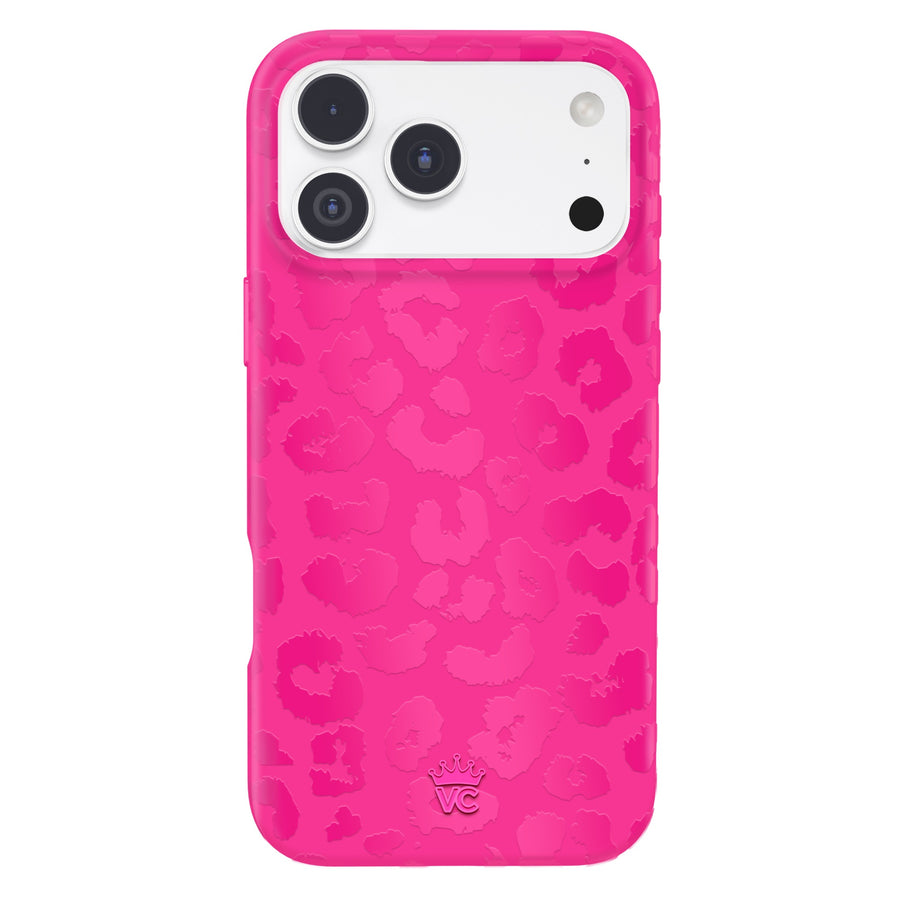 Even Hotter Pink Leopard iPhone Case