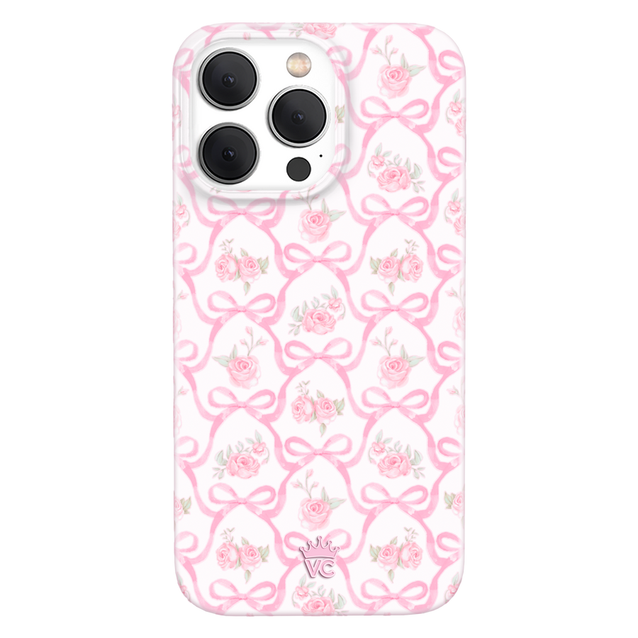 Lovely Pink Bows iPhone Case