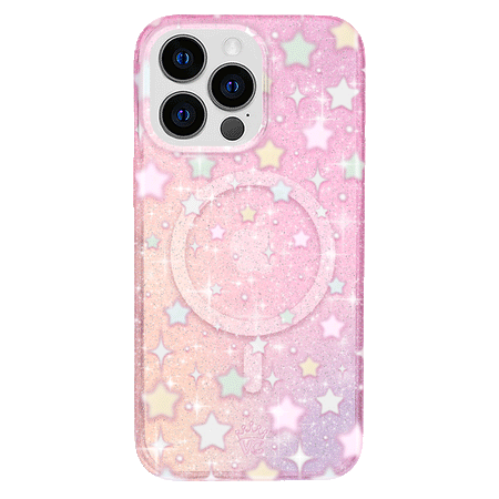 Falling Star Glitter iPhone Case iPhone 16 Pro Falling Star Glitter iPhone Case iPhone 16 Pro