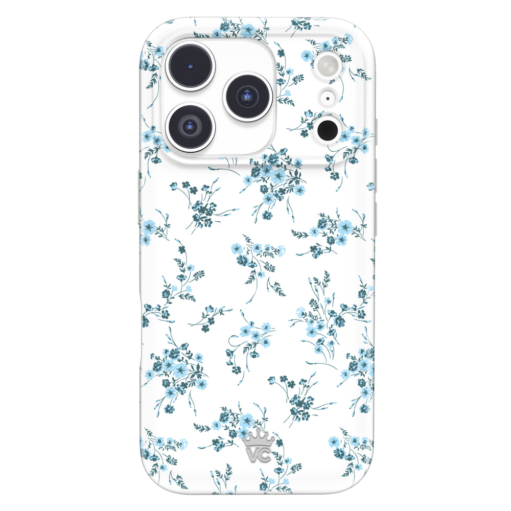 French Blue Floral iPhone Case iPhone 17 Air