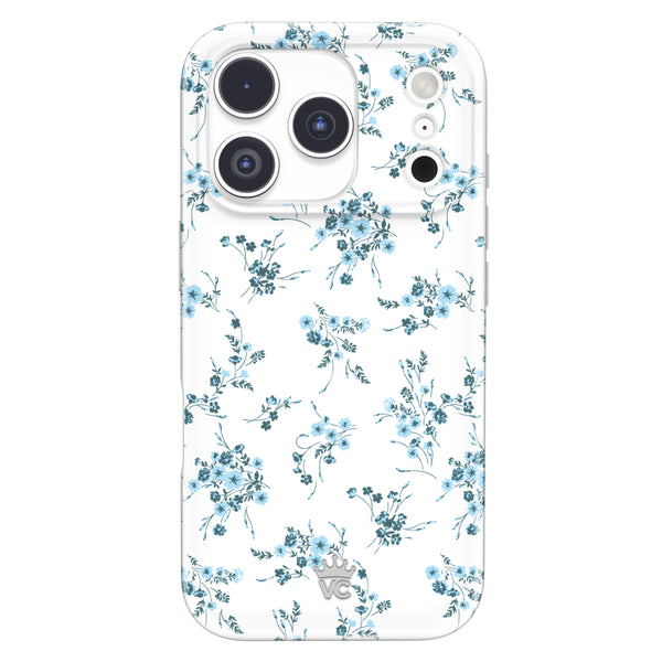 French Blue Floral iPhone Case image