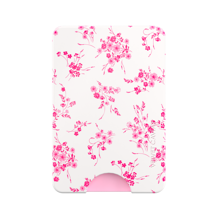 French Rose Floral MagSafe Wallet