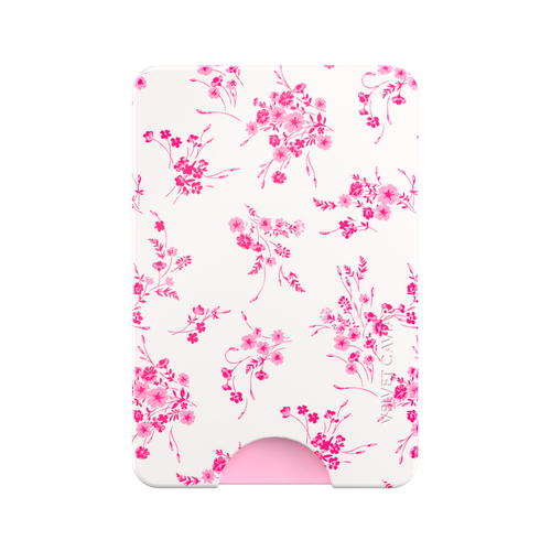 French Rose Floral MagSafe Wallet