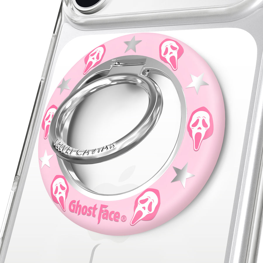 Ghost Face Call Me Pink MagSafe Grip Ring