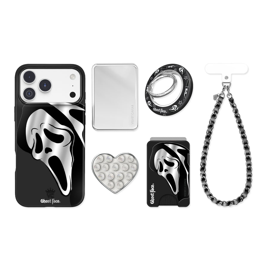 Ghost Face Killer Chrome iPhone Bundle Set