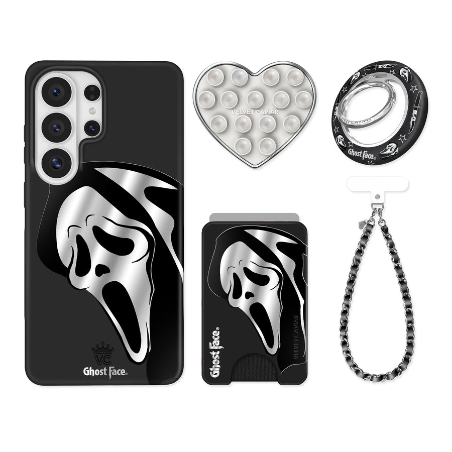 Ghost Face Killer Chrome Samsung Bundle Set