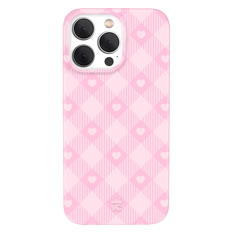 Dolly Pink Gingham iPhone Case