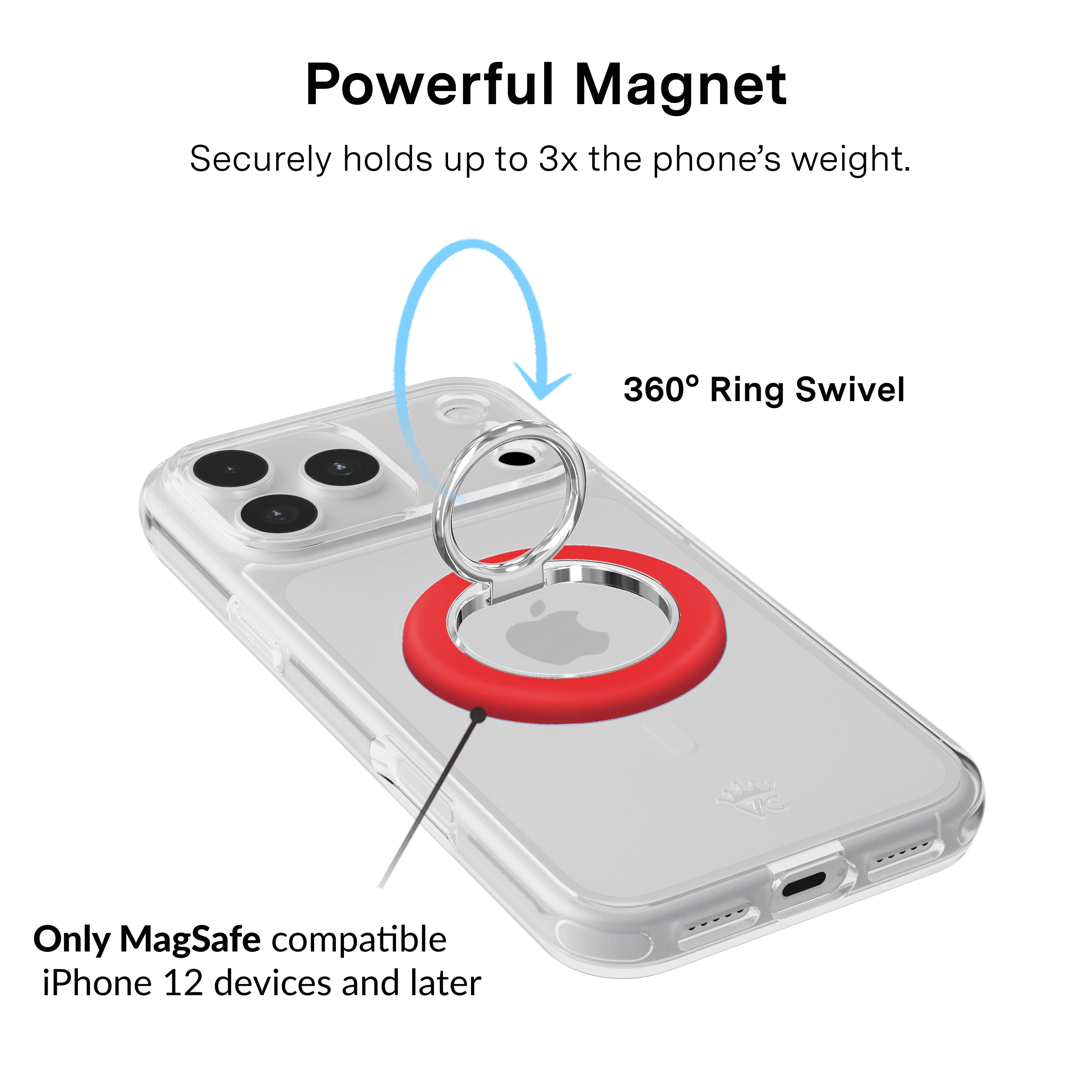 Hot Girl Red MagSafe Grip Ring - Thumbnail 5