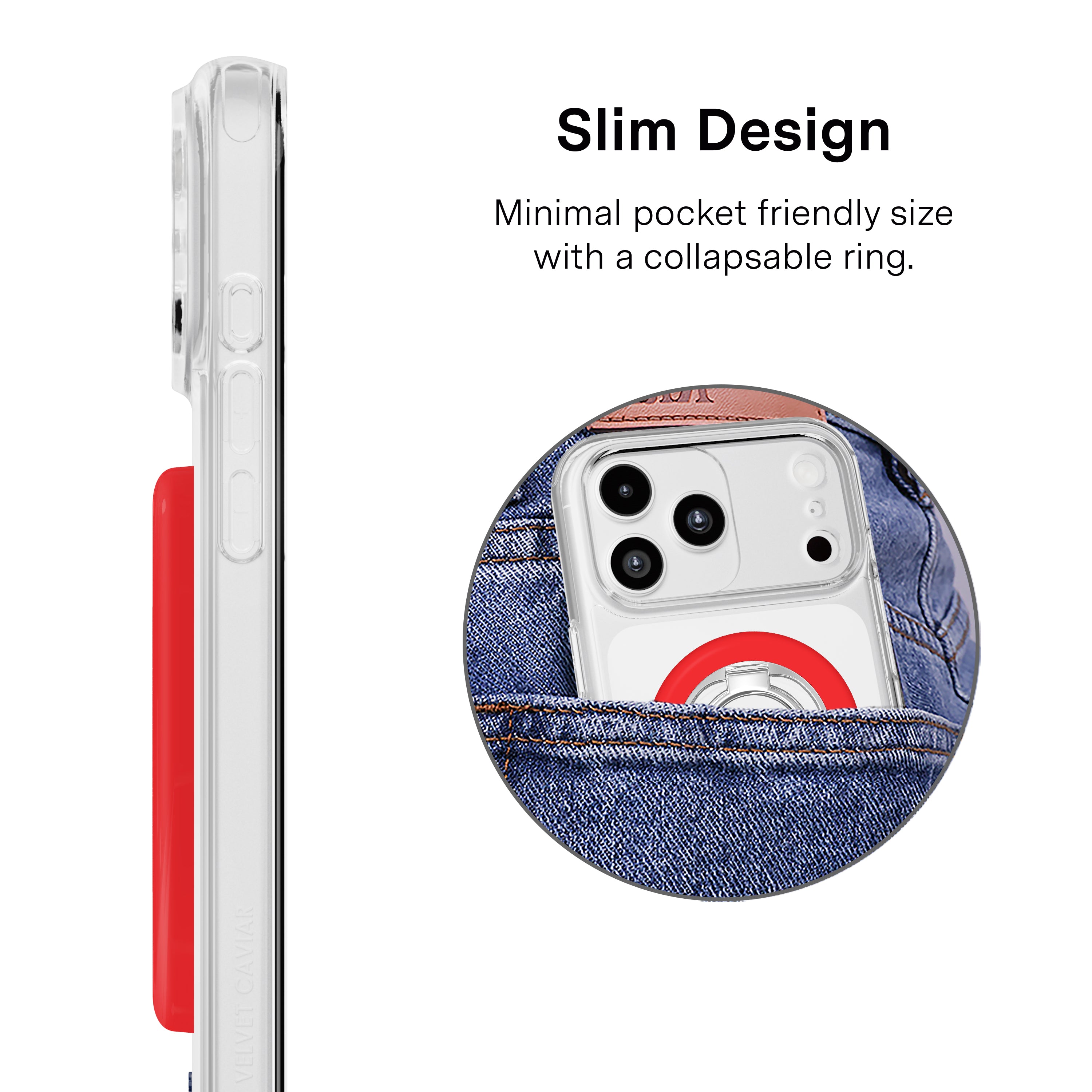 Hot Girl Red MagSafe Grip Ring - Thumbnail 2