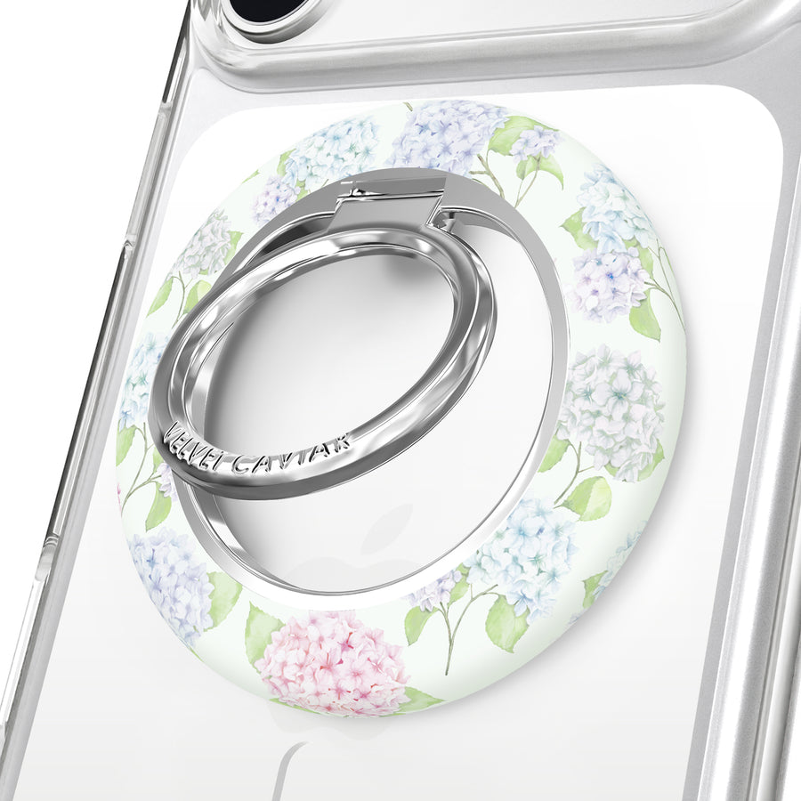 Hydrangea Floral MagSafe Grip Ring