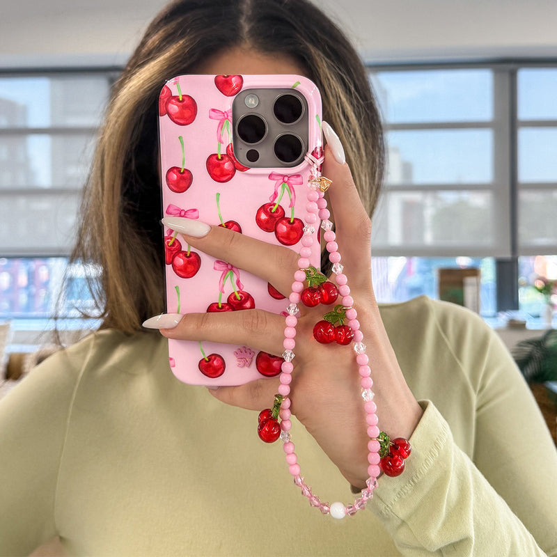 Sweet Cherry Phone Charm