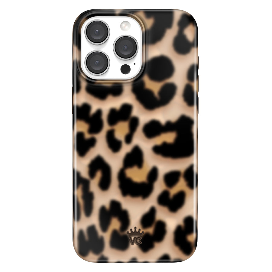 It Girl Blonde Leopard iPhone Case