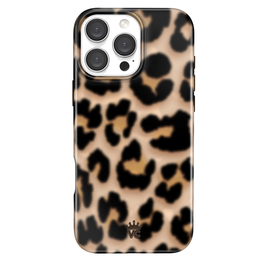 It Girl Blonde Leopard iPhone Case