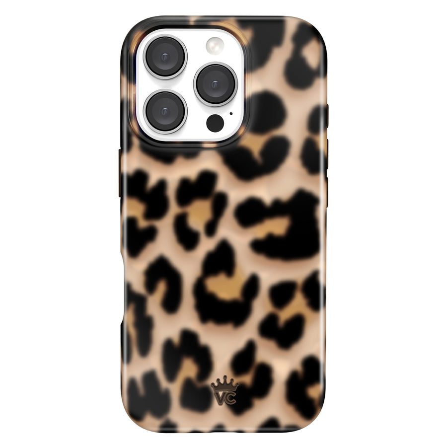 It Girl Blonde Leopard iPhone Case