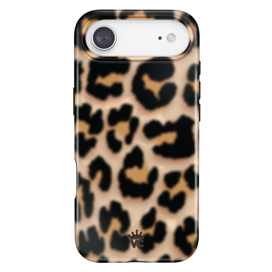 It Girl Blonde Leopard iPhone Case