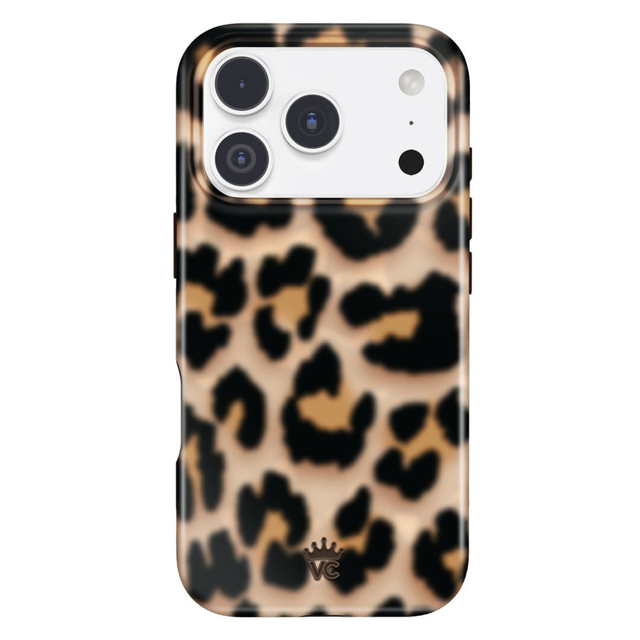 It Girl Blonde Leopard iPhone Case