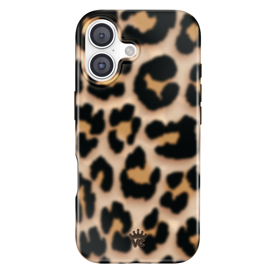 It Girl Blonde Leopard iPhone Case