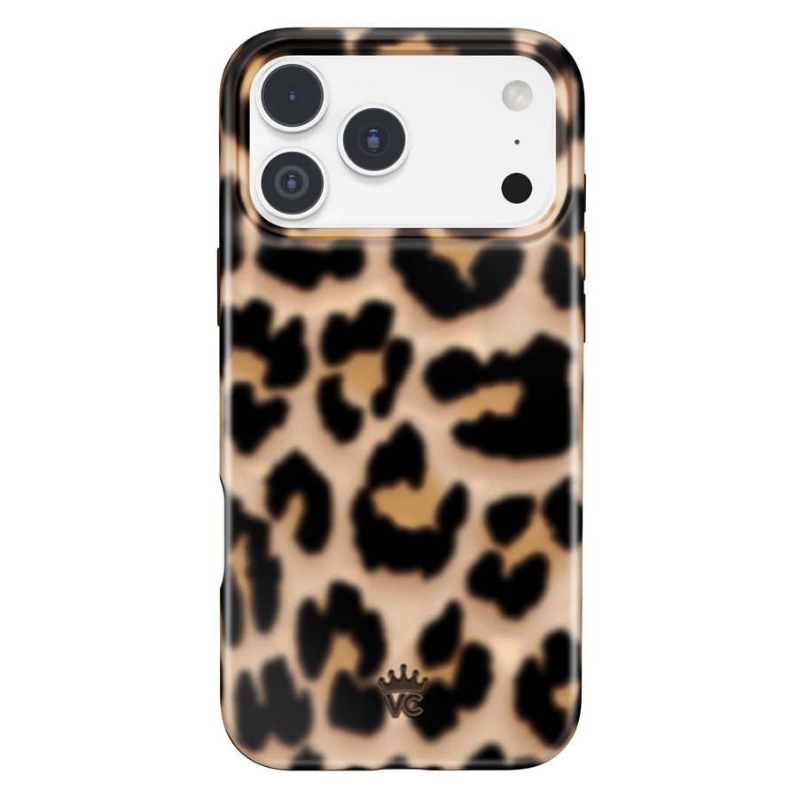 It Girl Blonde Leopard iPhone Case