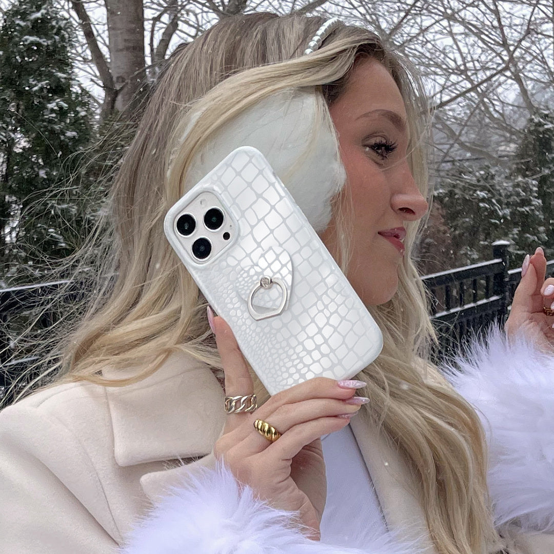 VELVET CAVIAR Croc iPhone Case - Thumbnail 5