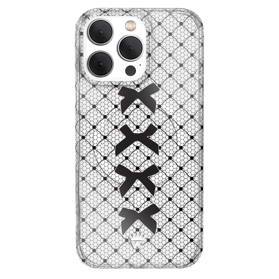 Lacy Black Bows iPhone Case