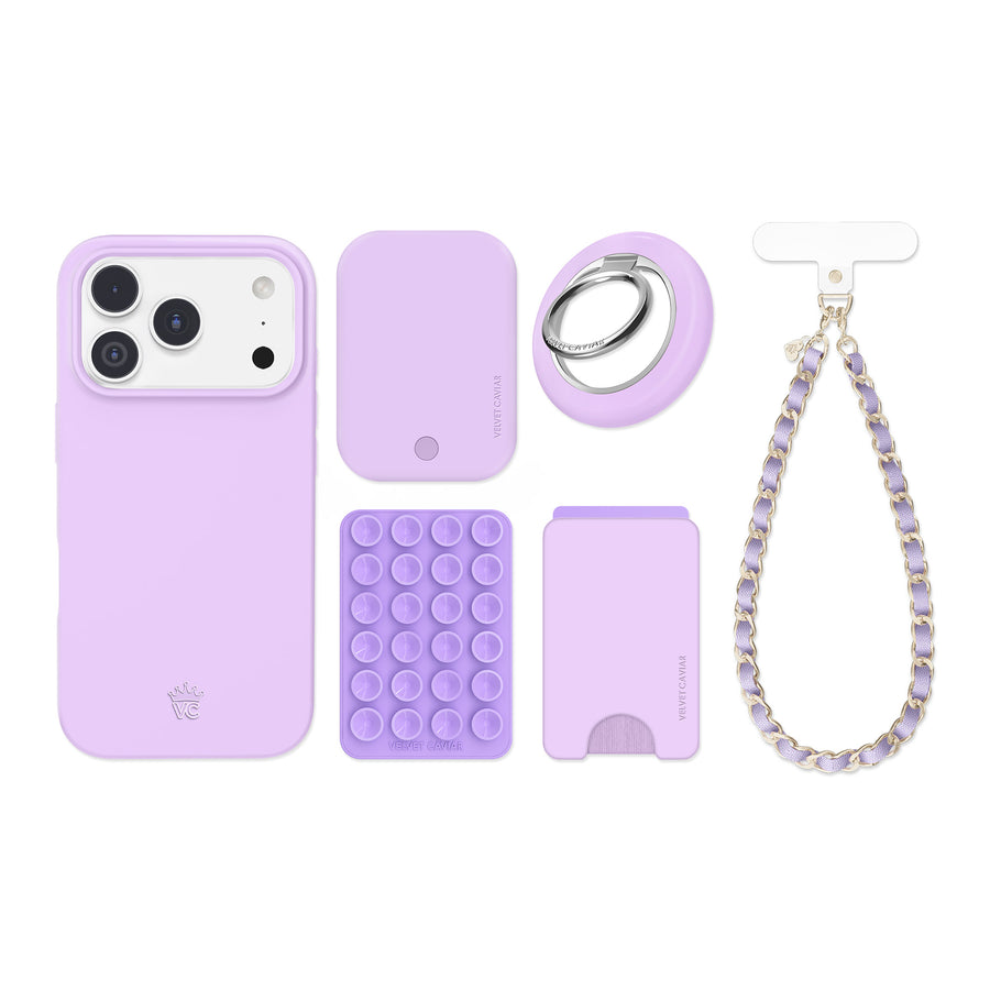 Lilac Gelato iPhone Bundle Set