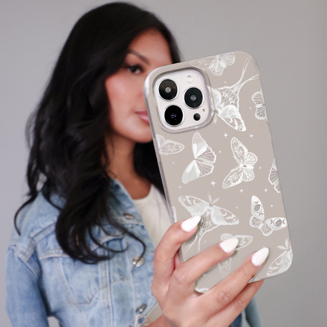 Moonlight Moths iPhone Case - Thumbnail 5
