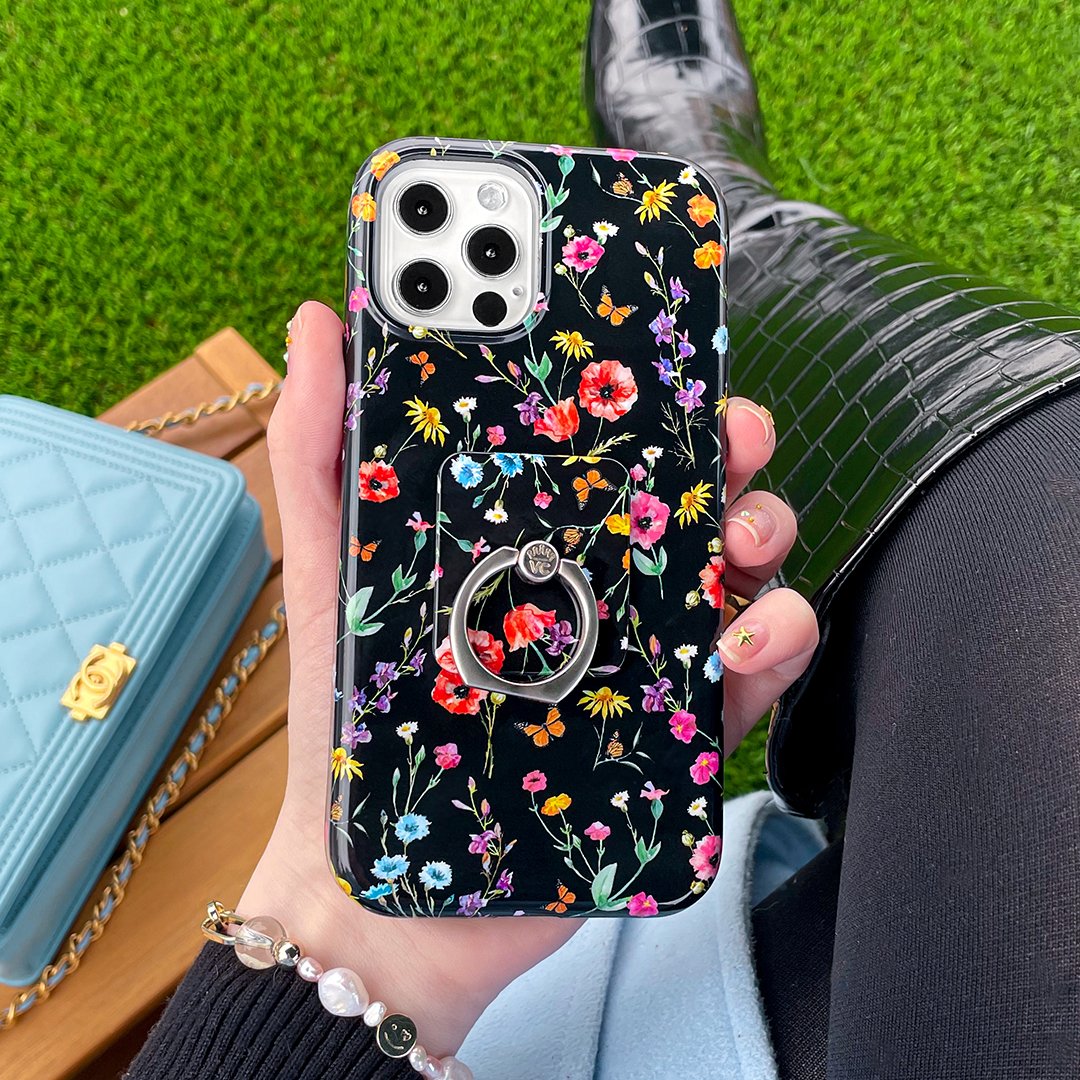 VELVET CAVIAR Wildflower iPhone Case