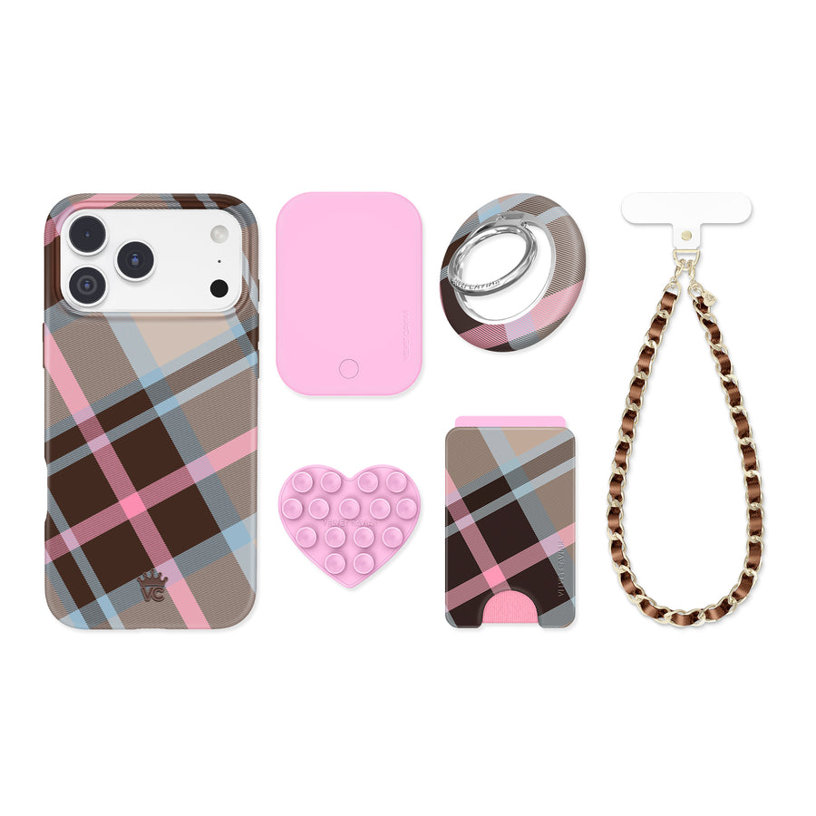 London Plaid iPhone Bundle Set