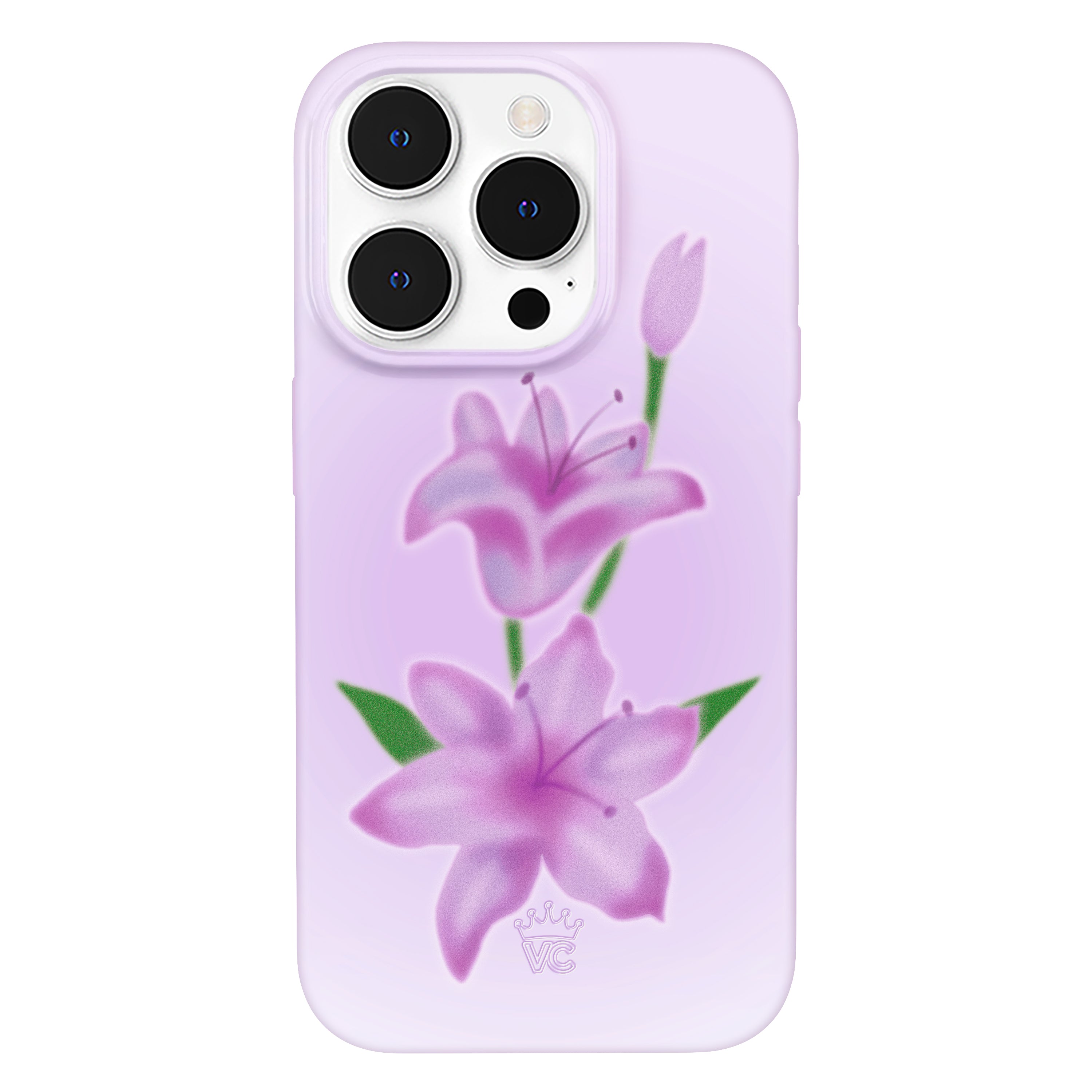 Love Spell Lily Floral iPhone Case