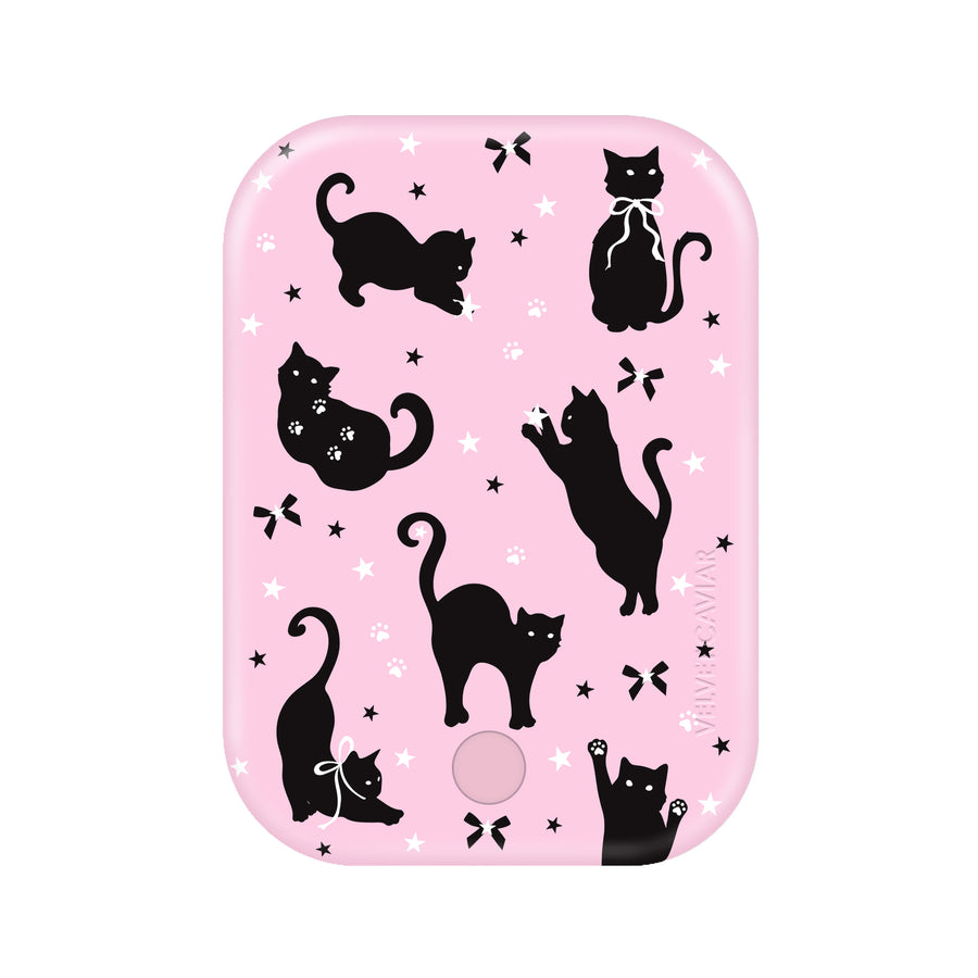 Lucky Kittens Glitter Portable MagSafe Charger Power Pack