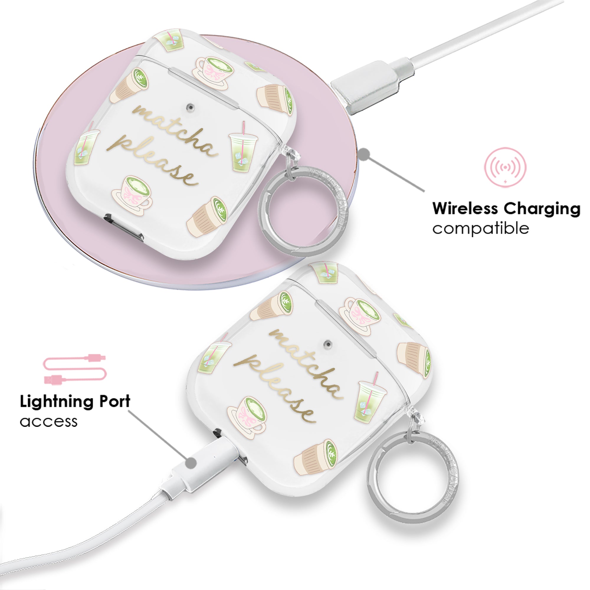 こらしょ様のAirPods Matcha Please AirPod Case