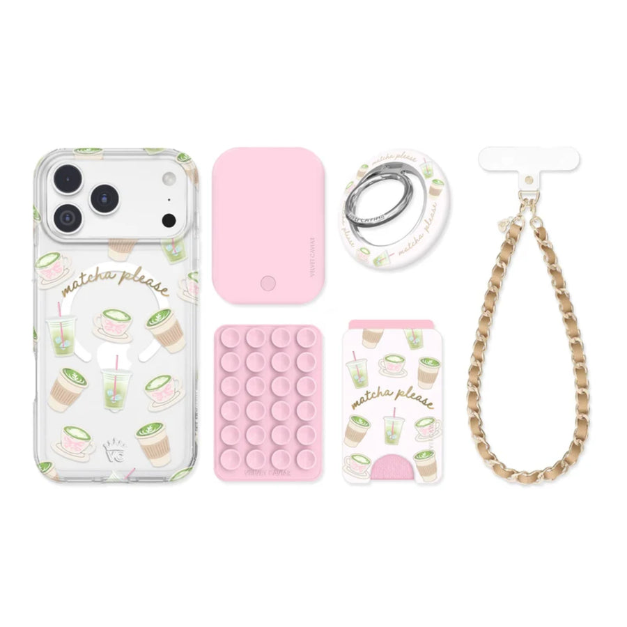 Matcha Please iPhone Bundle Set