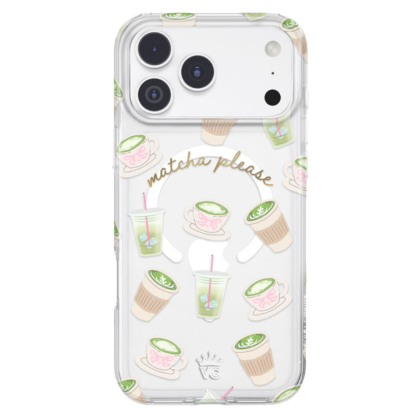 Matcha Please iPhone Case image