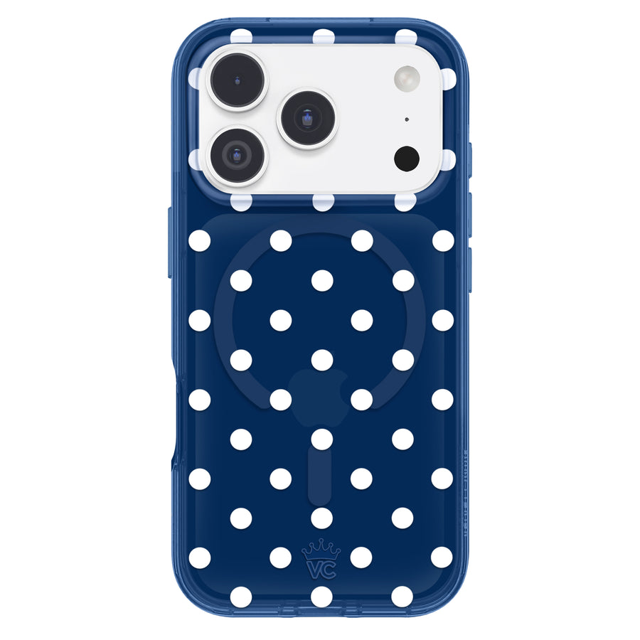 Midnight Polka Dot iPhone Case