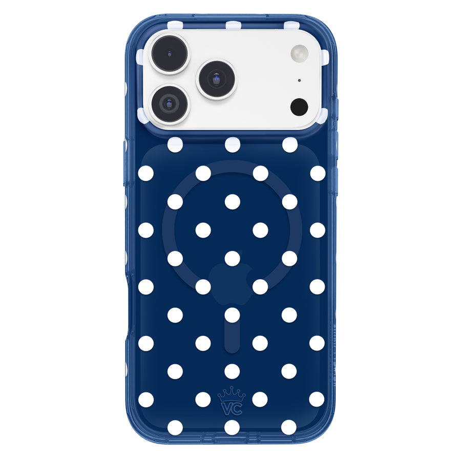 Midnight Polka Dot iPhone Case