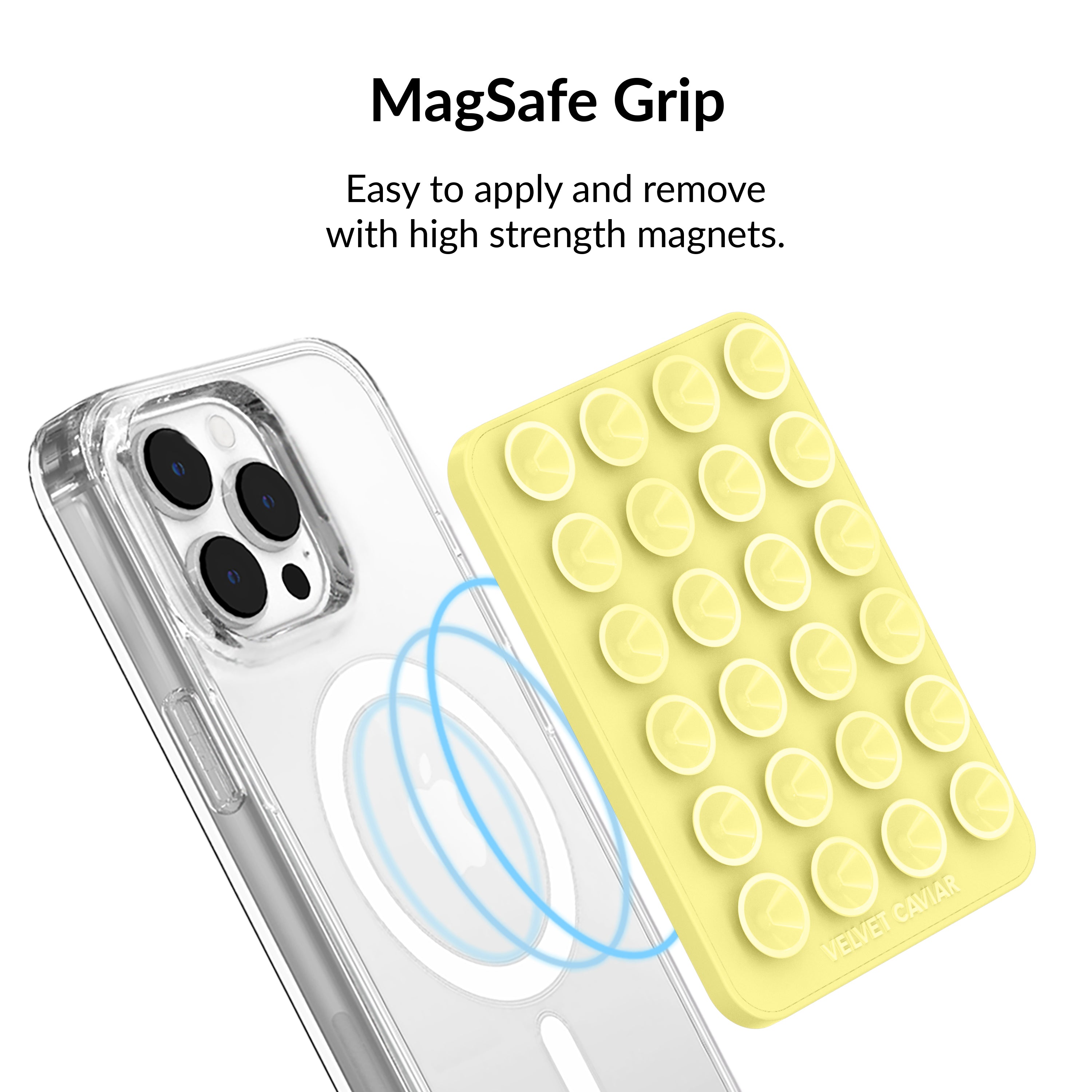Butter Yellow MightyGrip MagSafe Mount - Thumbnail 3