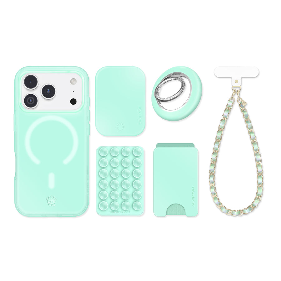 Mint Jelly iPhone Bundle Set