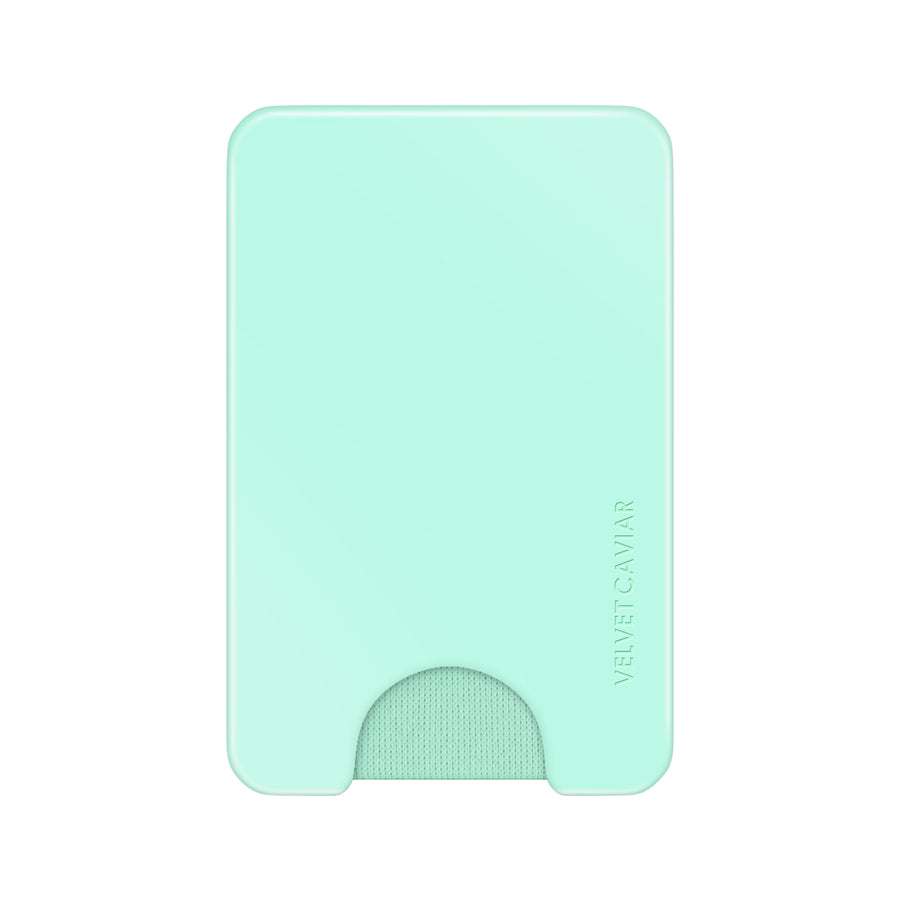 Mint Jelly MagSafe Wallet