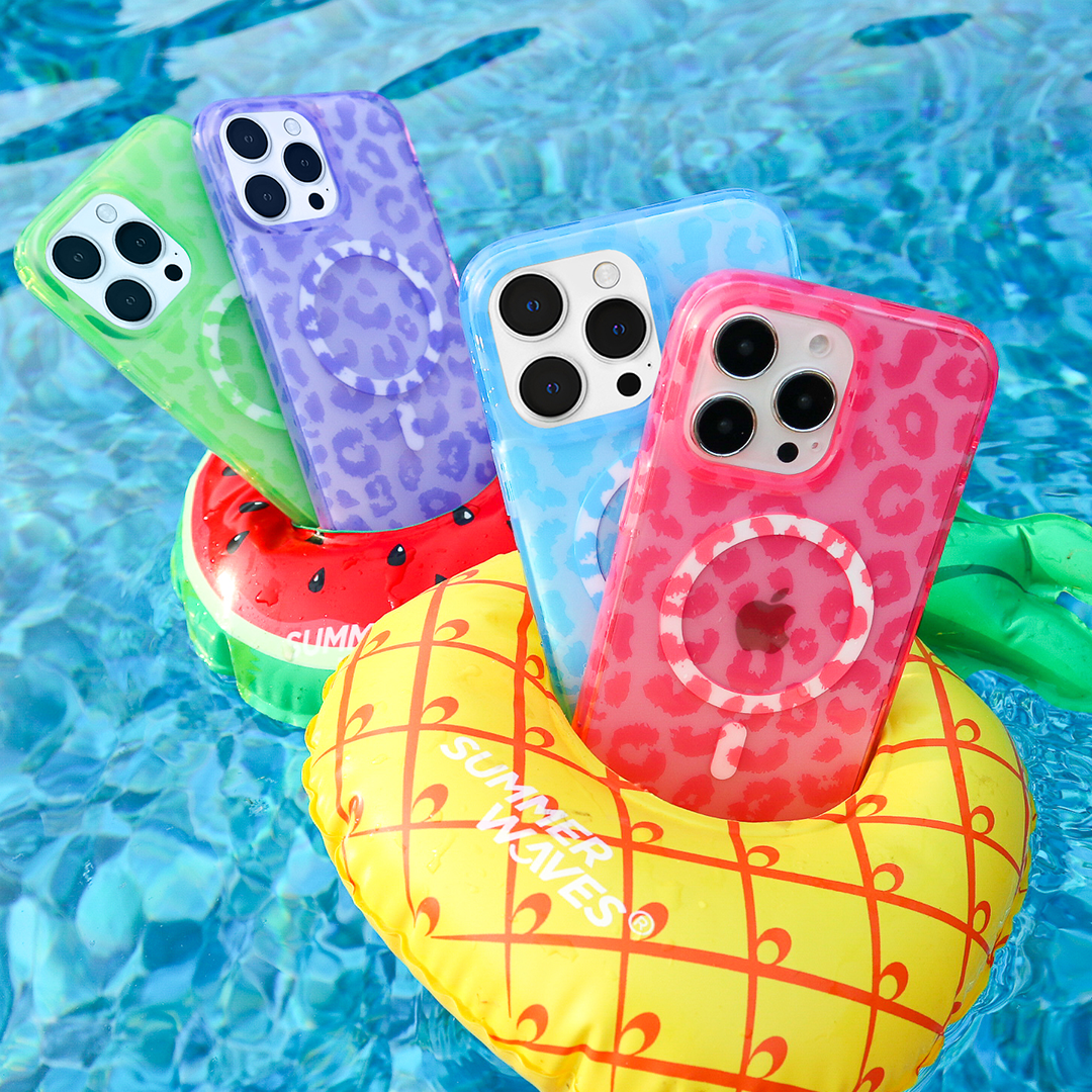 Candy Pink Leopard iPhone Case - Main Image