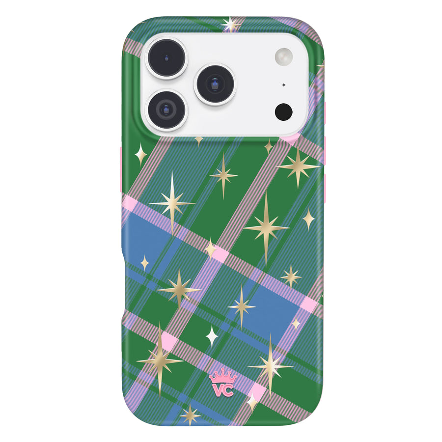 North Pole Plaid iPhone Case