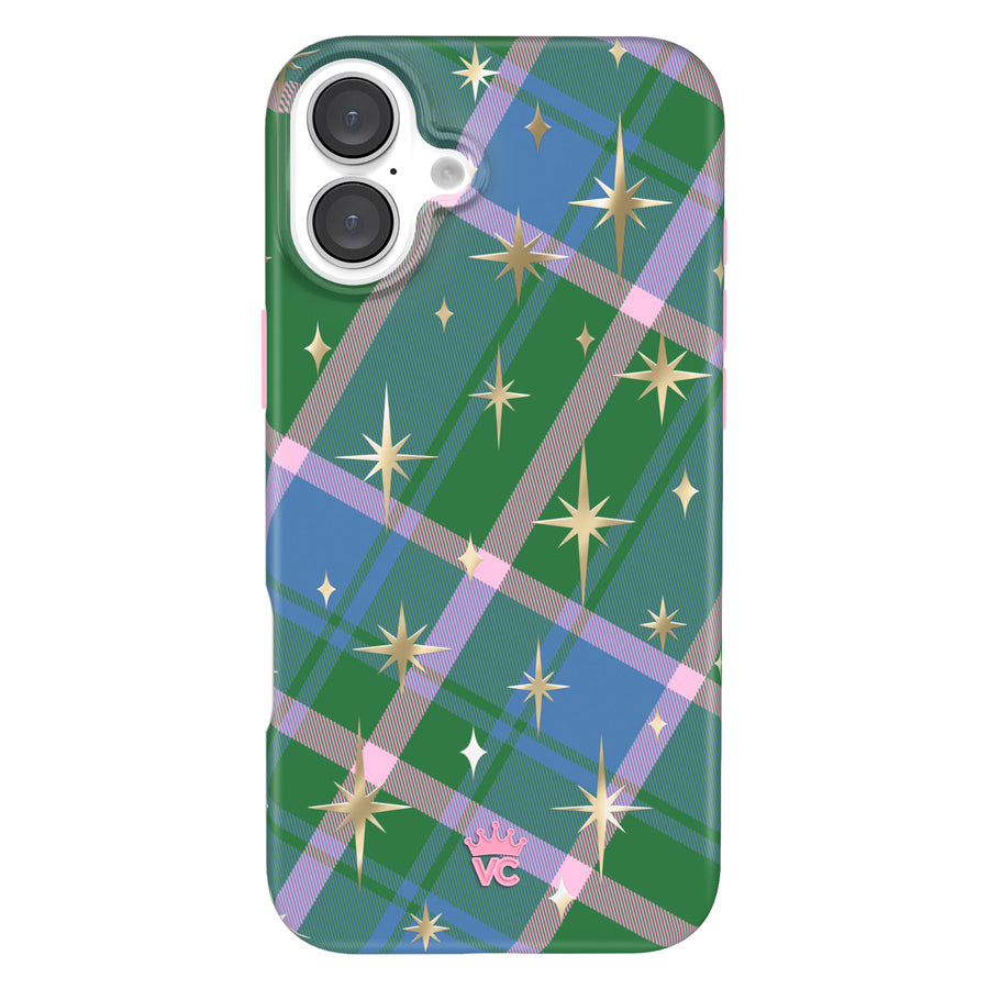 North Pole Plaid iPhone Case