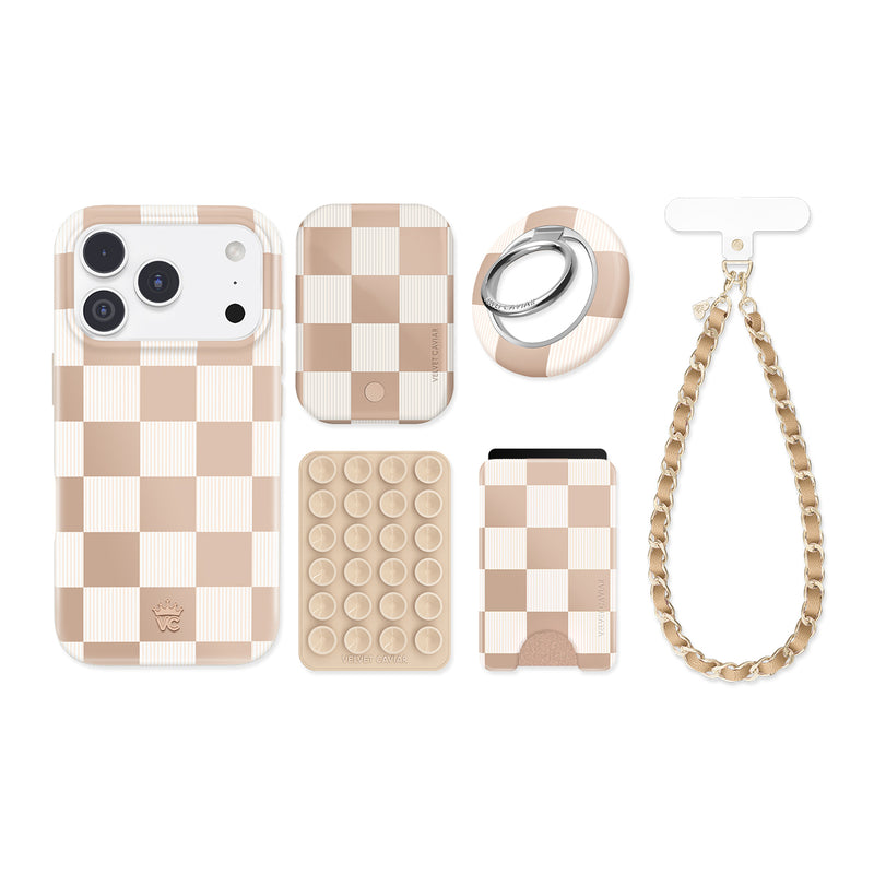 Nude Vibe Check iPhone Bundle Set