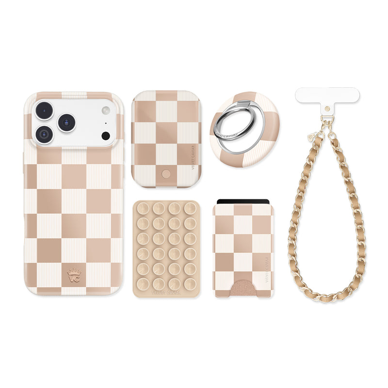 Nude Vibe Check iPhone Bundle Set