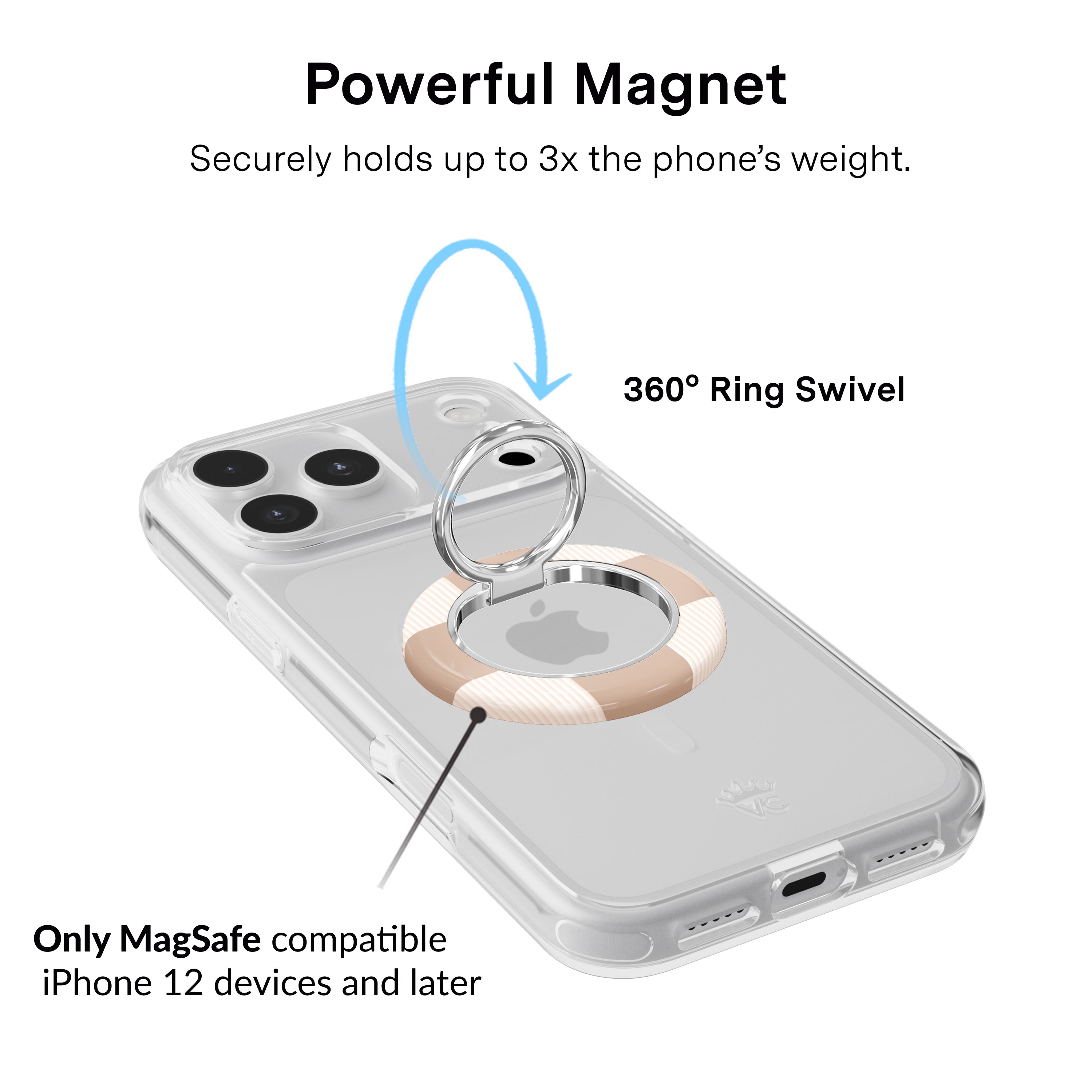 VELVET CAVIAR Vibe Checker MagSafe Grip Ring - Thumbnail 3