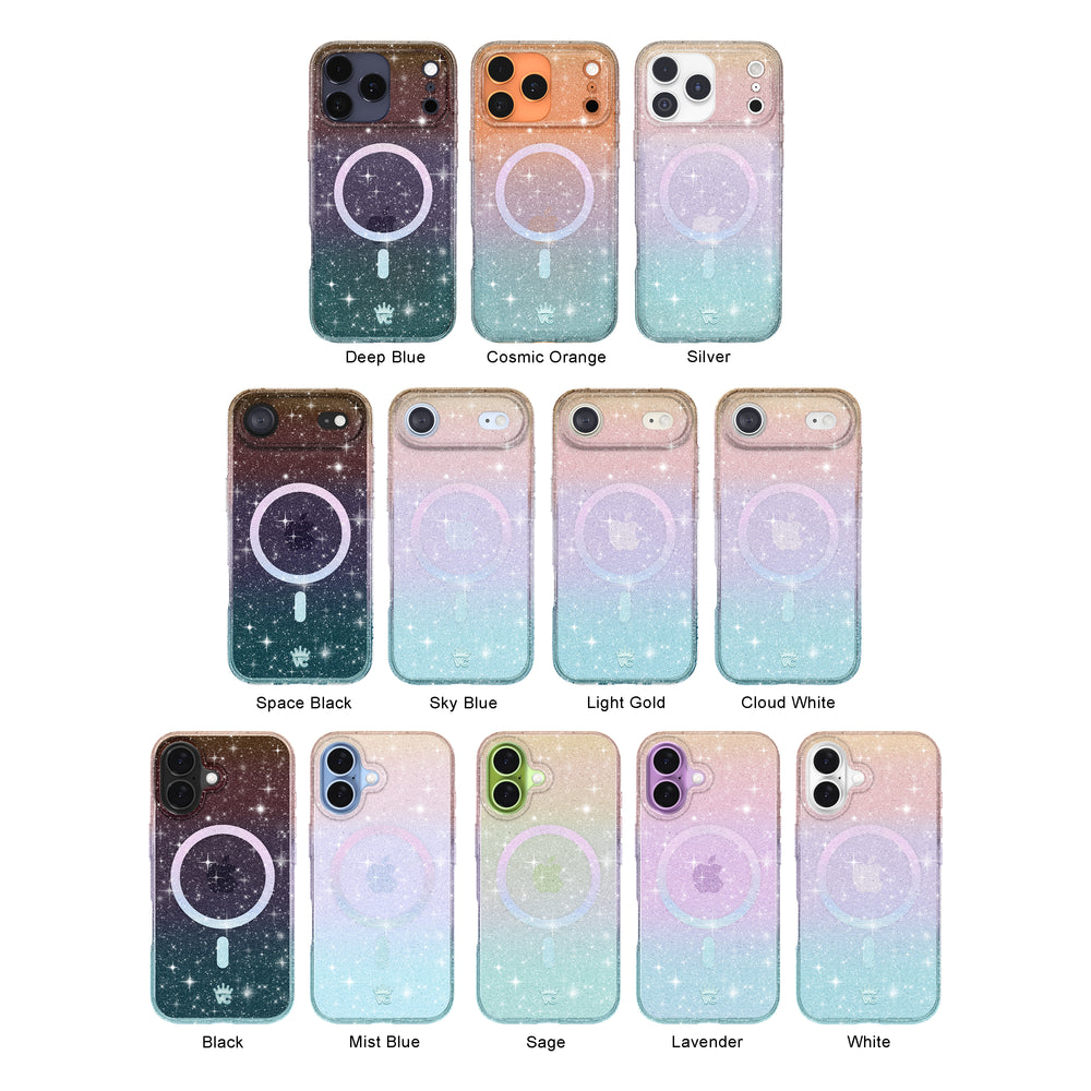 Ombre Stardust Glitter iPhone Case