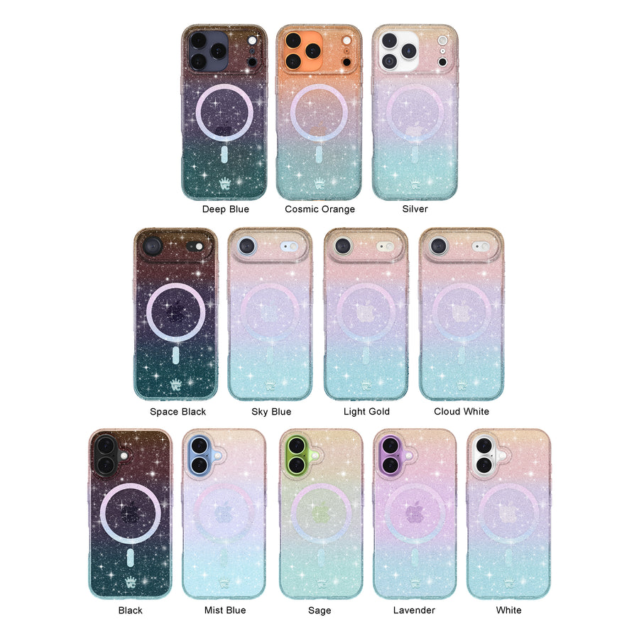 Ombre Stardust Glitter iPhone Case lifestyle
