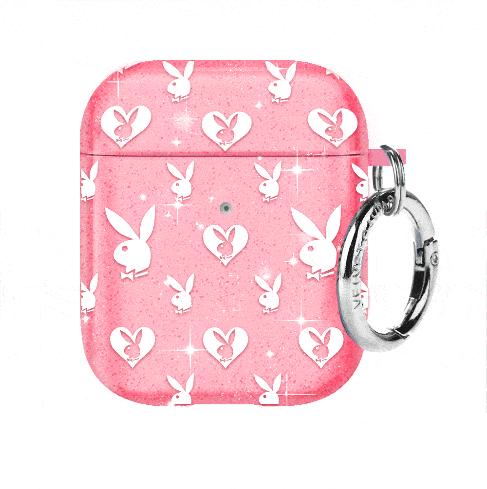 Playboy Pink Bunny Airpod Phone Case, for Airpod Pro Phone Case, by Velvet Caviar
