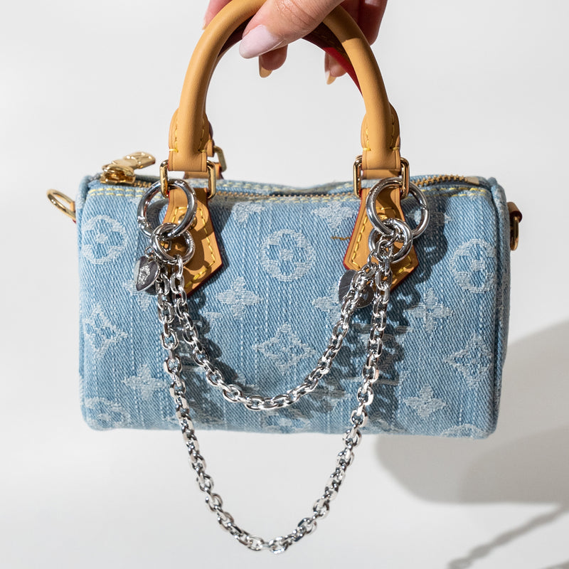 Small Silver Bag Chain