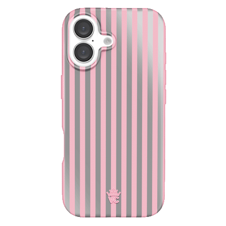 Pink Chrome Stripes iPhone Case iPhone 15 Pro Max Pink Chrome Stripes iPhone Case iPhone 15 Pro Max